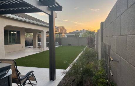 backyard turf installation Arizona