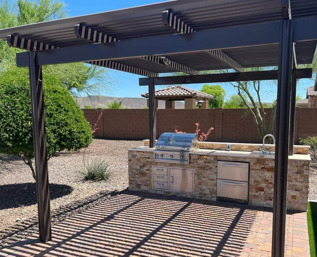 Outdoor Kitchen Arizona Turf Monsters AZ